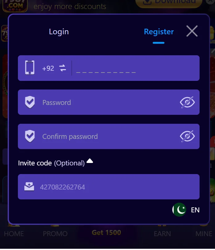 Login & Register
